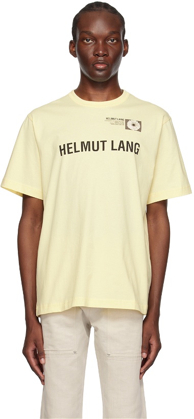 Photo: Helmut Lang Yellow Photo T-Shirt