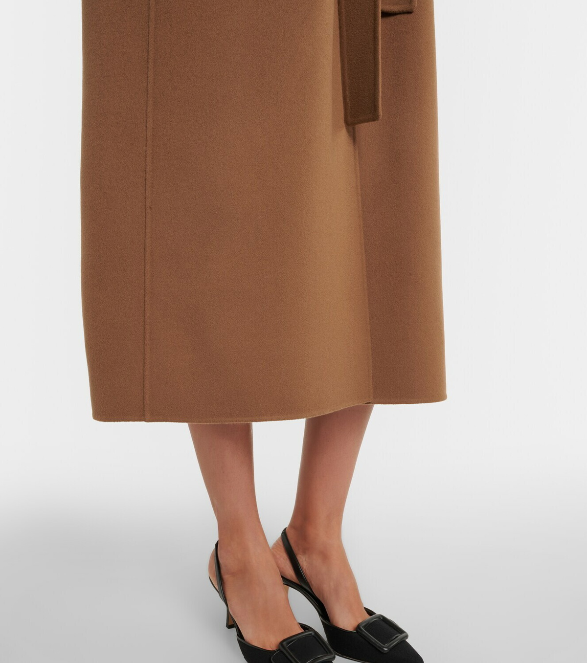 'S Max Mara Virgin wool wrap coat