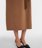 'S Max Mara Virgin wool wrap coat