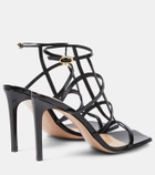 Gianvito Rossi Mondry 95 leather sandals