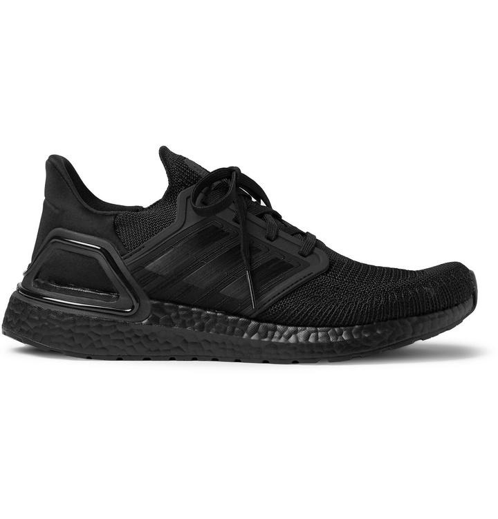 Photo: Adidas Sport - UltraBOOST 20 Rubber-Trimmed Primeknit Running Sneakers - Black