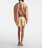 Chloé Silk satin shorts
