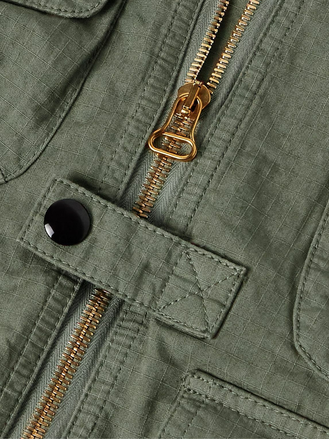 Drake's - Cotton-Ripstop Gilet - Green