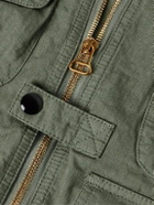 Drake's - Cotton-Ripstop Gilet - Green