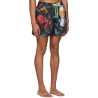 Paul Smith Black Floral Classic Swimsuit