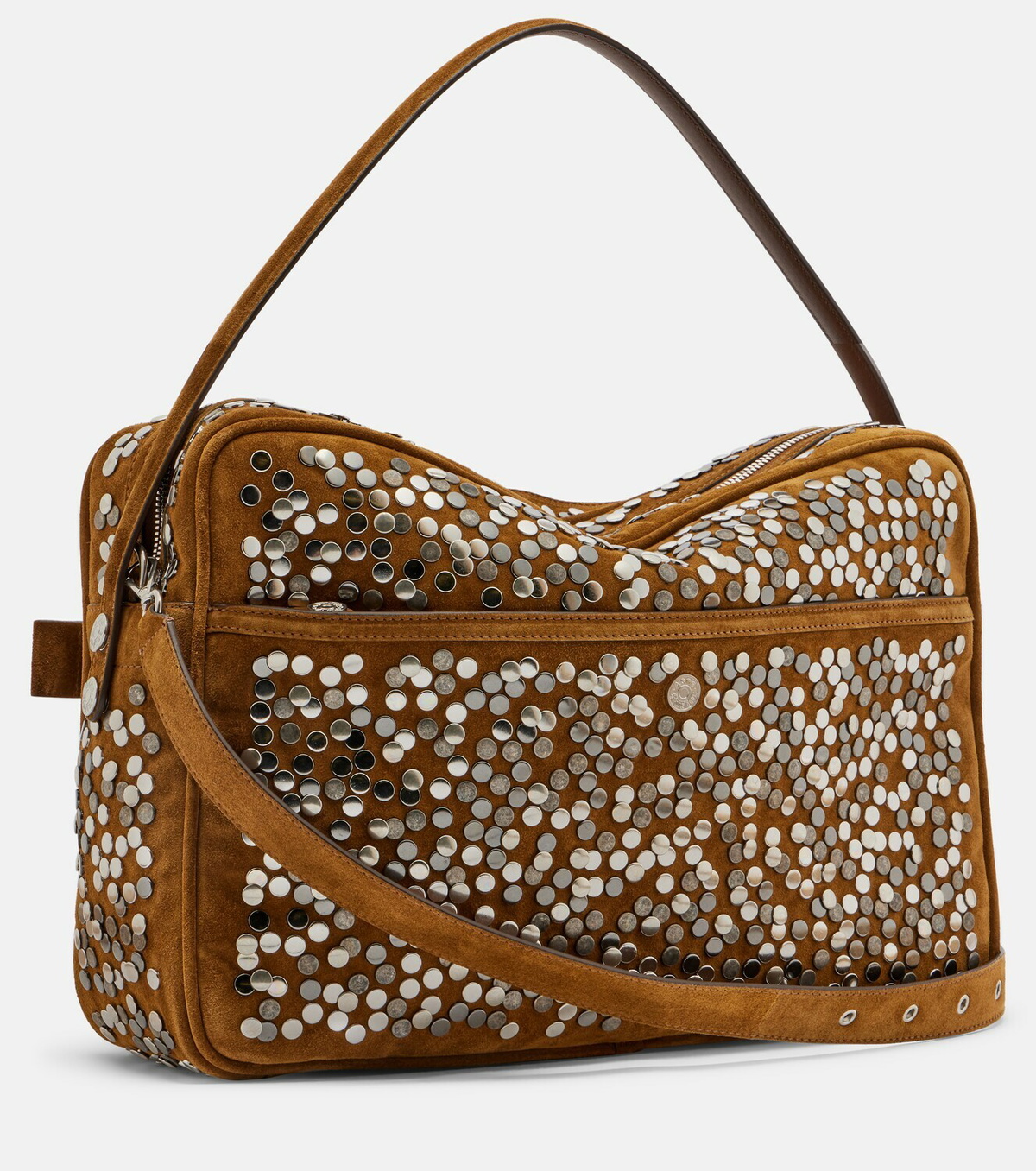 Acne Studios Camero Camera Large suede shoulder bag