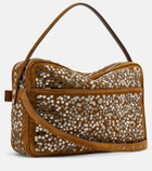 Acne Studios Camero Camera Large suede shoulder bag