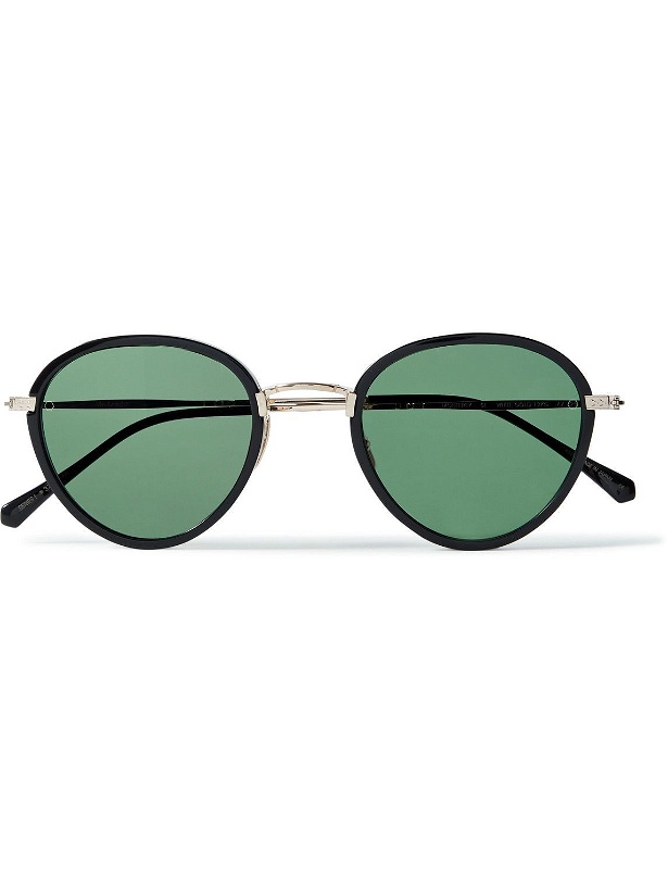 Photo: Mr Leight - Montery SL Acetate and Gold-Tone Sunglasses