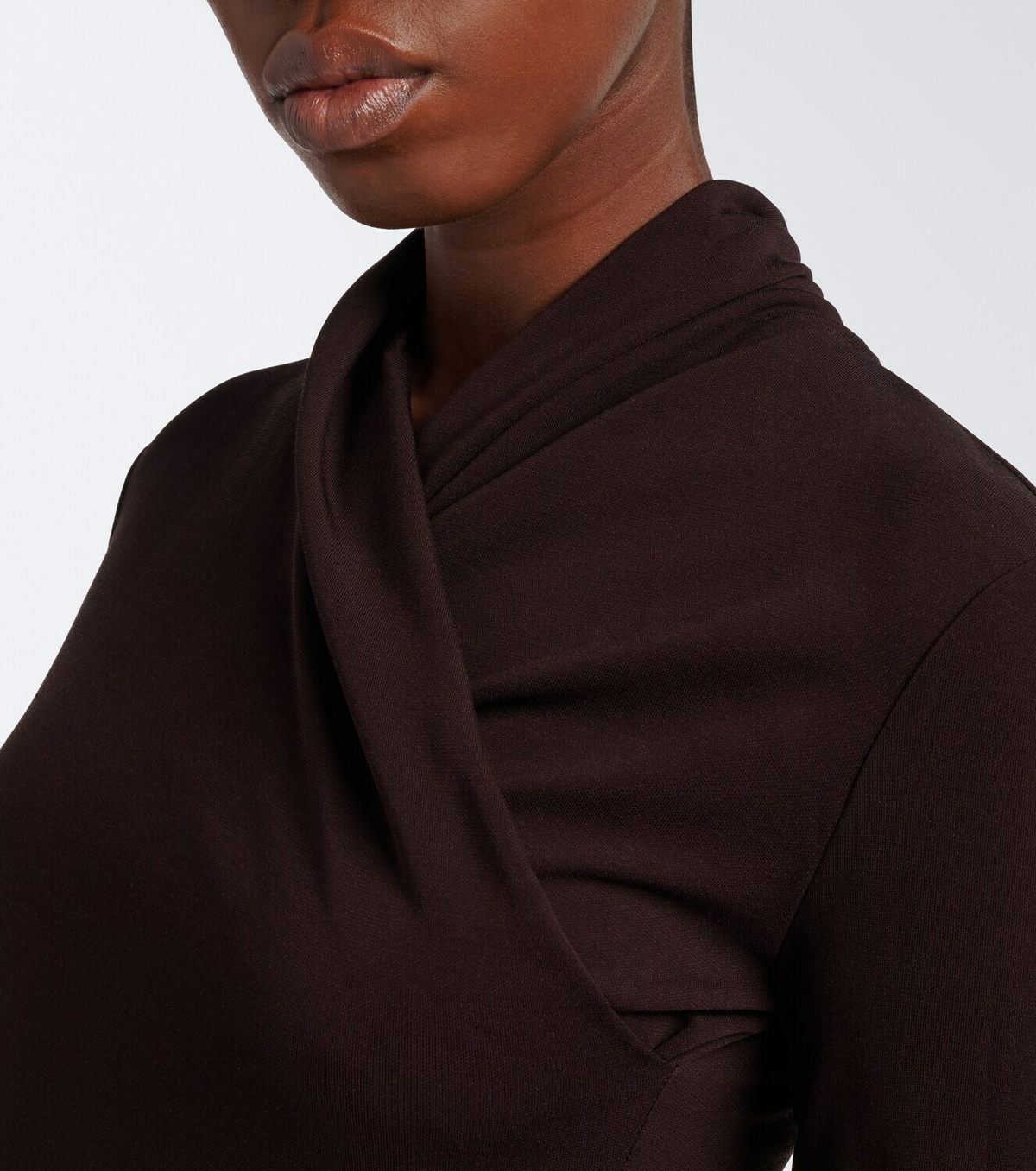 Max Mara Jersey midi dress