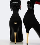 Valentino Garavani Fatale suede pumps