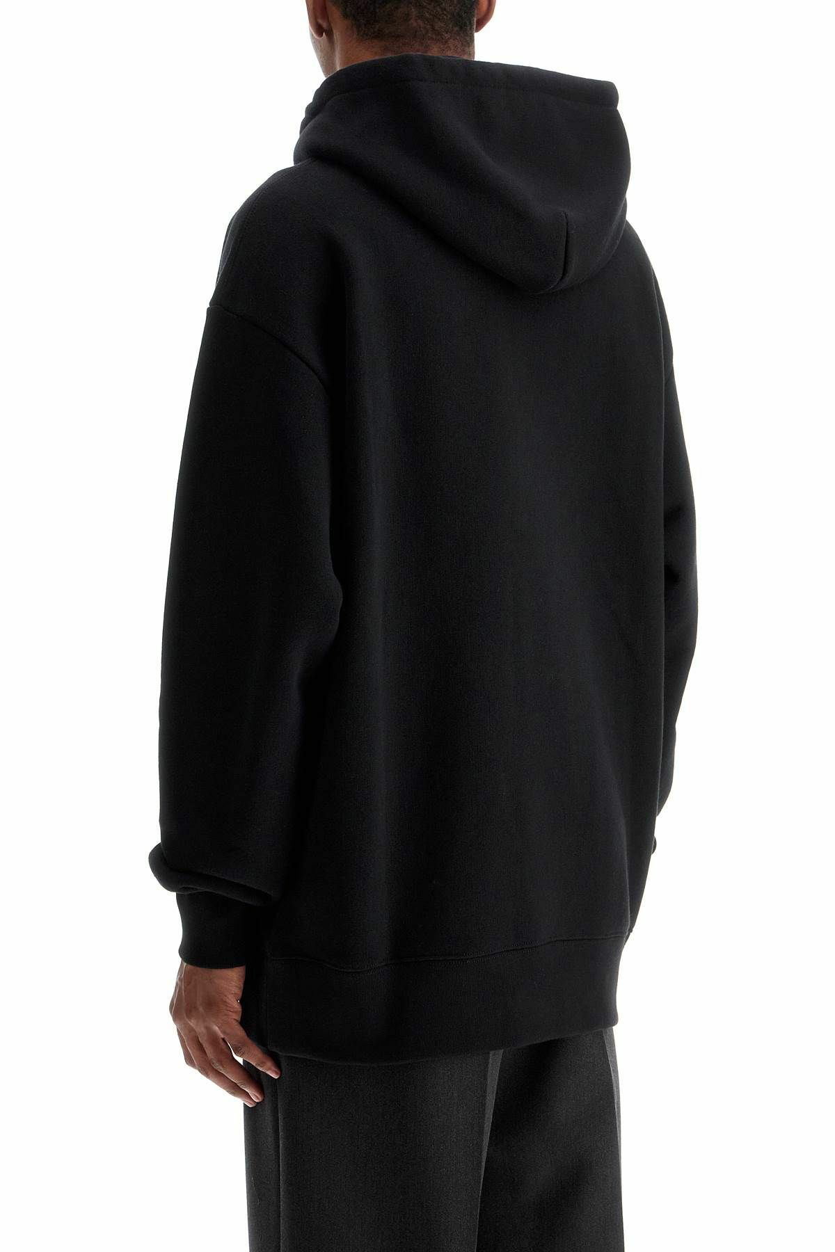 パーカー・フーディ VALENTINO SS25 Valentino Sweaters Black (6V3MF28N AQA0NO) Valentino Garavani Chez Valentino Hoodie - Black