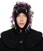 Chopova Lowena Black Washed Up Balaclava