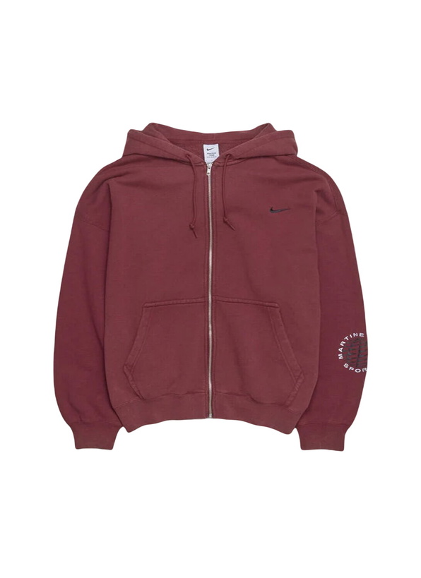 Photo: Nike Logo Motif Hooded Zip-Up Sweatshirt