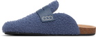 JW Anderson Blue Felt Loafers