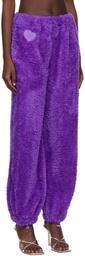 Sinead Gorey Purple Oversized Heart Lounge Pants