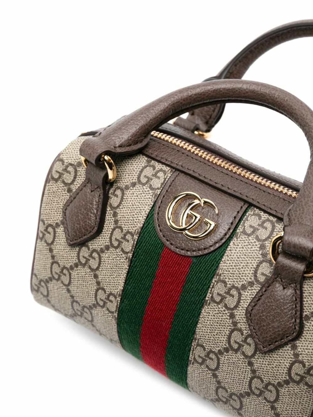 Gucci Brown Ophidia Mini GG Supreme Bag Gucci