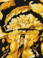 VERSACE - Barocco Printed Jersey Crop Top