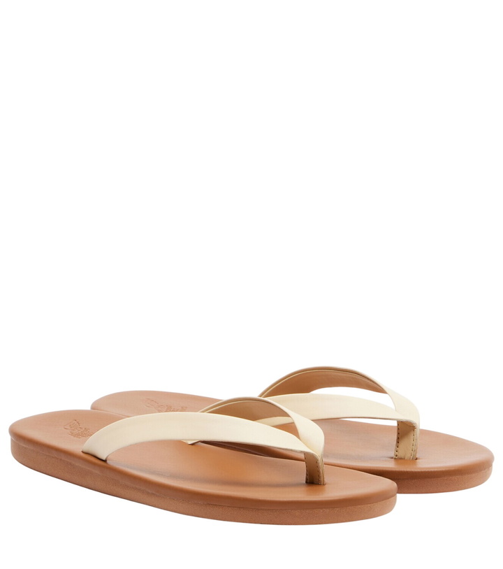Photo: Ancient Greek Sandals Saionara leather thong sandals