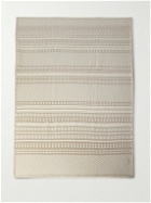 Loro Piana - Atacama Virgin Wool and Cashmere-Blend Jacquard Blanket