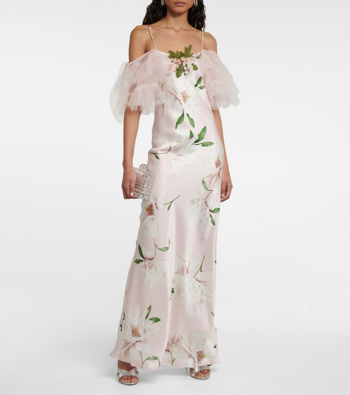 Rodarte - Floral silk maxi dress Rodarte