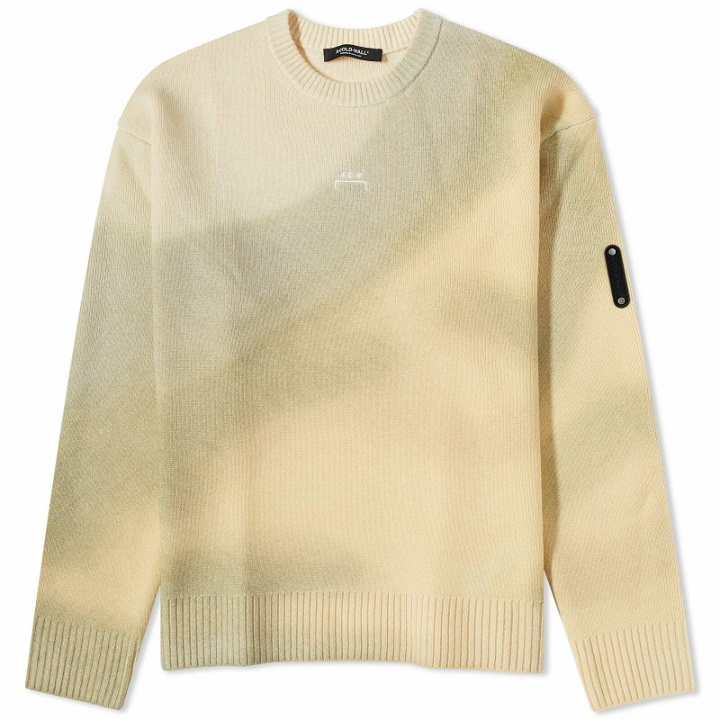 Photo: A-COLD-WALL* Men's Gradiant Crew Knit in Bone
