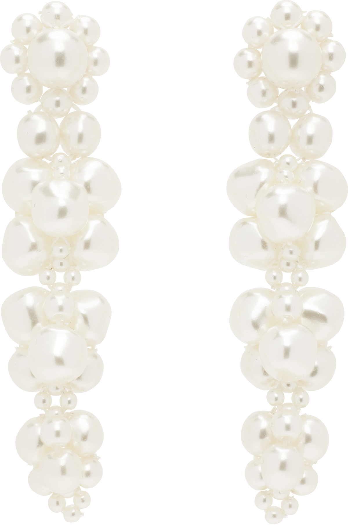 Simone Rocha Cluster Drip Earrings