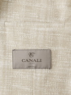 Canali - Slim-Fit Cotton-Blend Blazer - Neutrals
