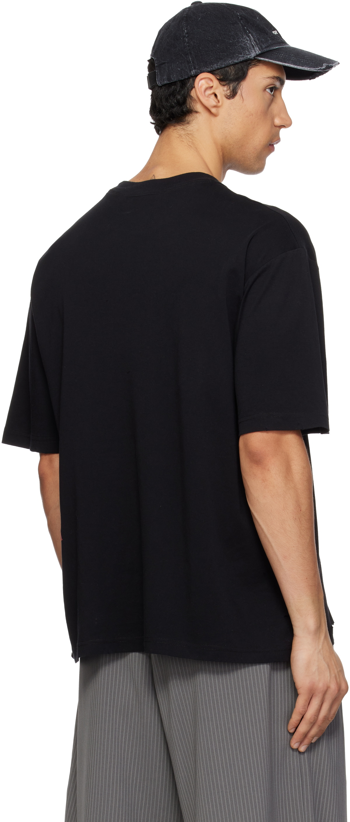 Song for the Mute Black Logo Oversized T-shirt