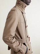 Burberry - Foxfield Silk and Cotton-Blend Faille Trench Coat - Neutrals