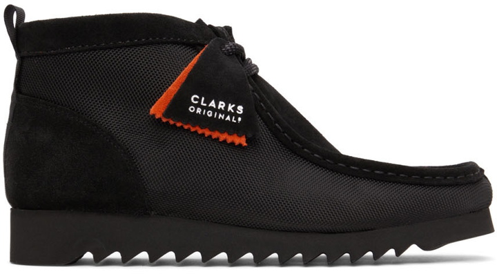 Photo: Clarks Originals Black WallabeeBt 2.0 Boots