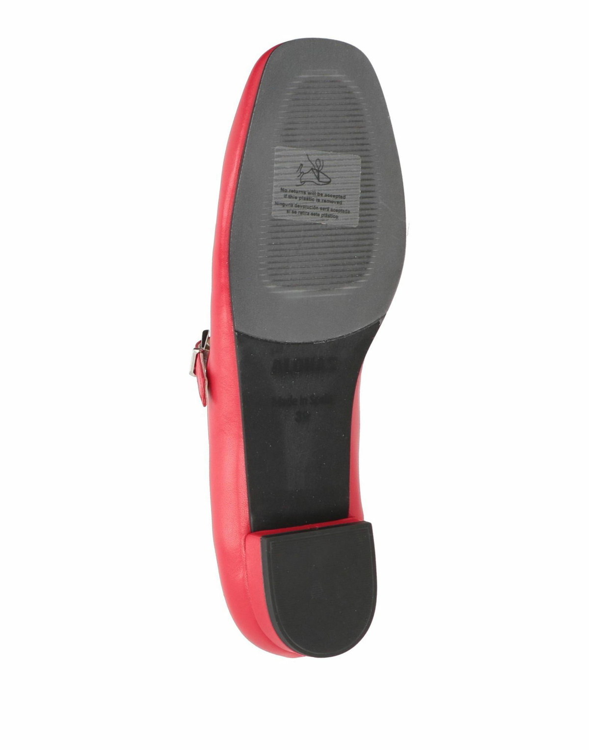 Alohas Womens Ballet flats in Red
