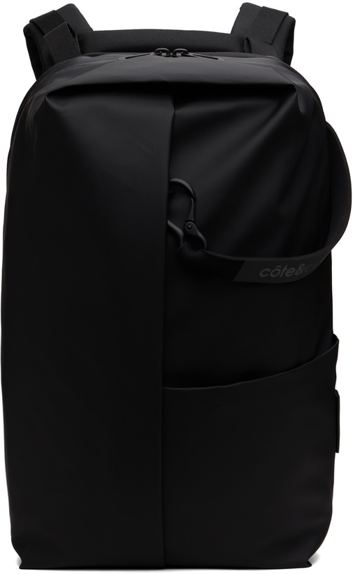 Photo: Côte&Ciel Black Sormonne Backpack