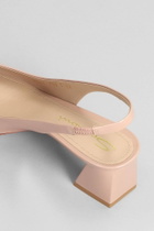 Santoni Medium Heel Slingbacks