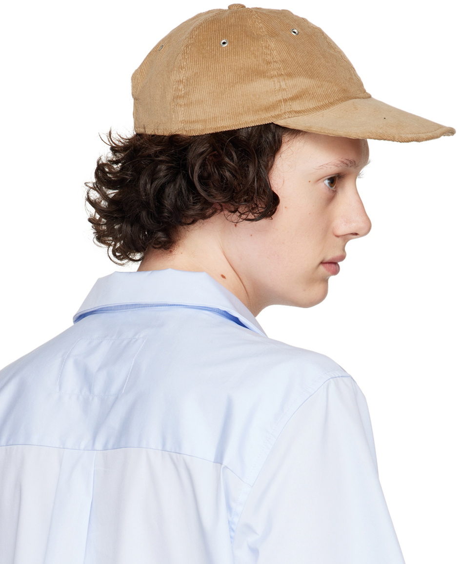 Camiel Fortgens Brown Corduroy Cap Camiel Fortgens