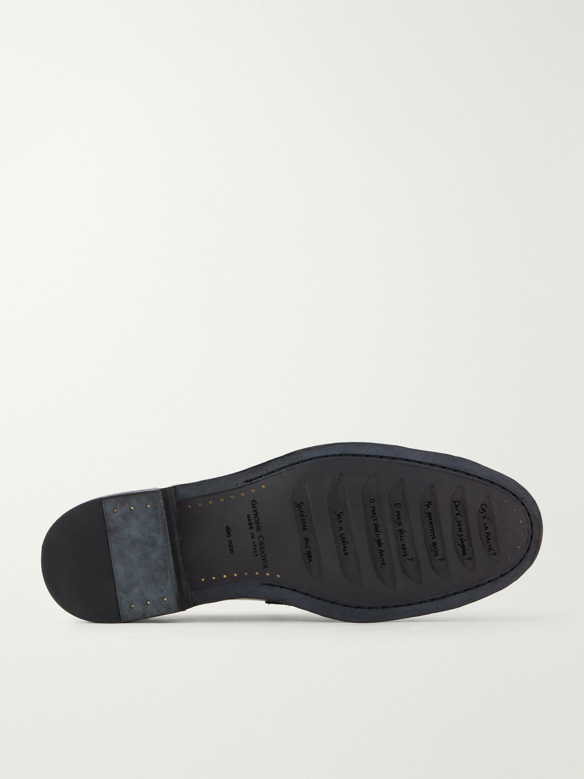 Officine Creative - Sound 010 Leather Loafers - Black