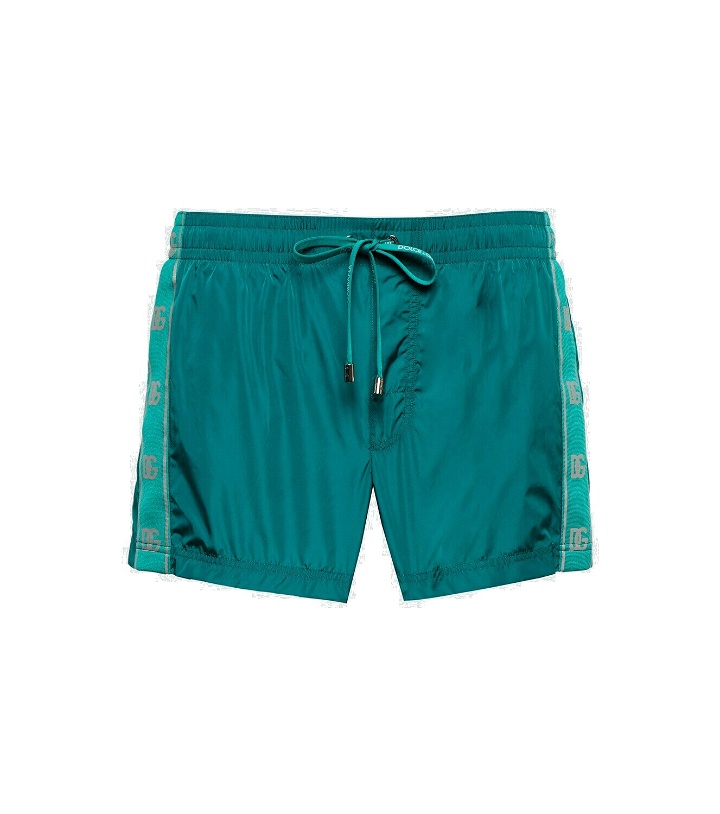 Photo: Dolce&Gabbana - DG swim trunks