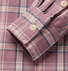 Remi Relief - Checked Cotton-Twill Shirt - Pink