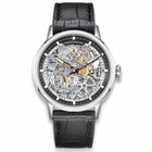 Waldhoff Pioneer Automatic Black Dial Mens Watch Waldhoff Pioneer Carbon Silver