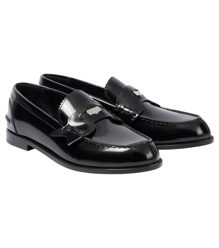 Photo: Christian Louboutin Penny leather loafers
