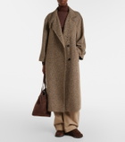 Brunello Cucinelli Monili shearling-trimmed suede sneakers