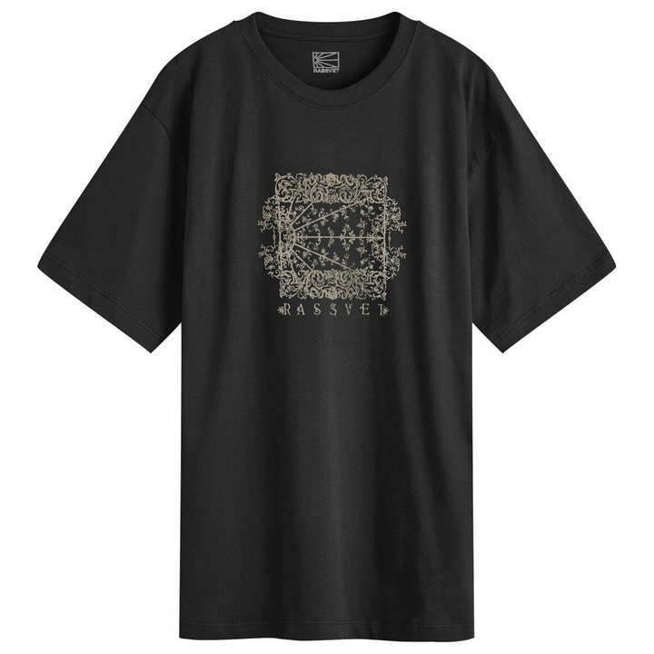 Photo: RASSVET Men's Logo Gate T-Shirt in Black