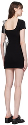 Courrèges Black Hyperbole Minidress