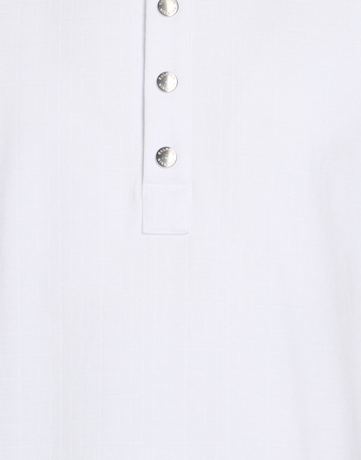 Balmain Mens Polo shirt in White
