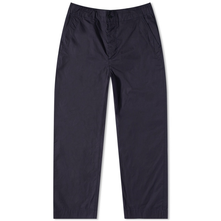 Photo: MHL by Margaret Howell Men's Drawcord Jogger in Indigo