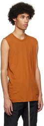 Rick Owens Orange Basic Tank Top