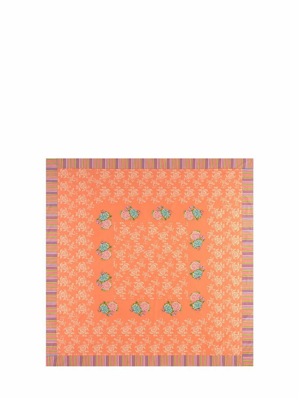 Photo: LISA CORTI Kandem Queen Peach Cotton Tablecloth