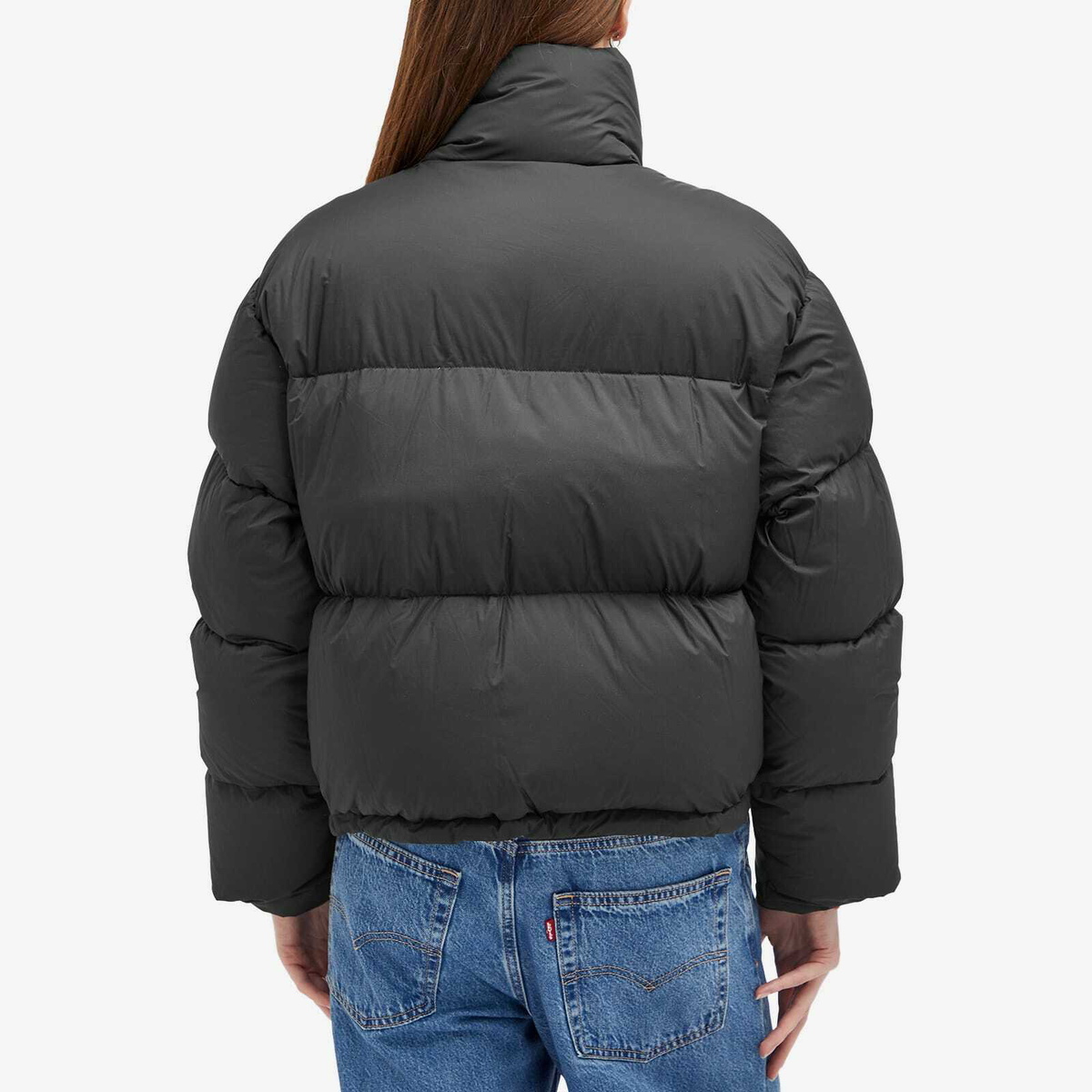 Auralee Women's Super Light Nylon Ripstop Down Blouson in Black