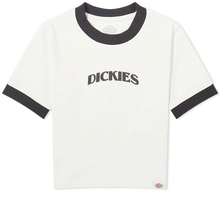 Photo: Dickies Women's Herndon Logo T-Shirt in Cloud