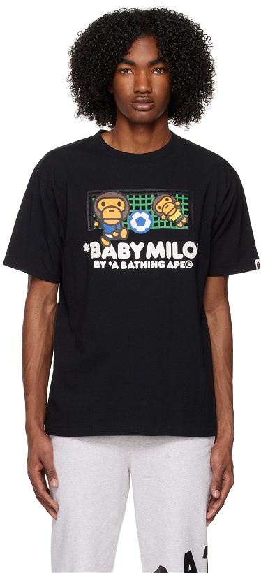 Photo: BAPE Black 'Baby Milo' Soccer T-Shirt