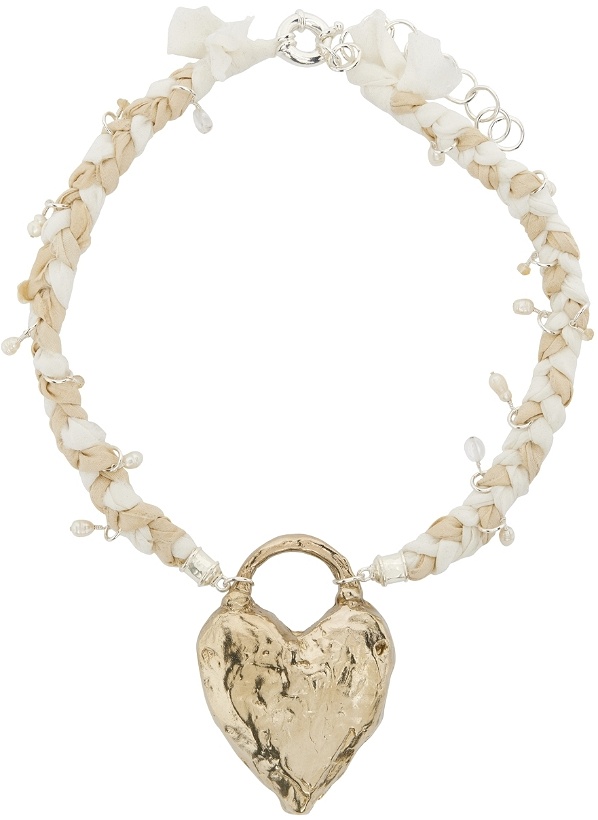Photo: Renli Su Silver Musée Roo Edition Heart Pendant Necklace